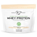 Muscle Feast Gras-Fed Whey Protein Konzentrat Pulver, All Natural, Hormone freie Weide Raised Whey Protein Pulver für Frauen & Männer, Clean, Non-GMO & Gluten freie Whey Konzentrat - Vanille, 5lb