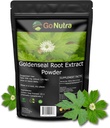 Go Nutra Goldenseal Wurzel-Extrakt reines Goldenseal Pulver Potent 10:1 Goldenseal Extrakt 4oz. Kräuterergänzung Golden Seal Root