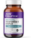 Neues Kapitel Vegan Prenatal DHA, EPA und DPA-Ergänzung - Pränataler Vegan Omega-3 Complex für gesunde Gehirn- und Augenentwicklung während Schwangerschaft - 30 Softgels
