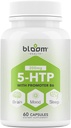 5 HTP 200mg Supplement, Vitamin B6 Natürlicher Schlaf, Konzentration, Mood Enhancer- 4 in 1 Formel Vegan Gluten, Weizen, Lactose, Sojafreie Kapseln - 60 Zähler