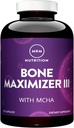 MRM Nutrition Bone Maximizer® III | mit MCHA + Vitamin D3 + Vitamin K2 | Knochengesundheit | Hohe Potenz | Schlüssel Vitamine und Mineralstoffe für Knochen | 50 Portionen